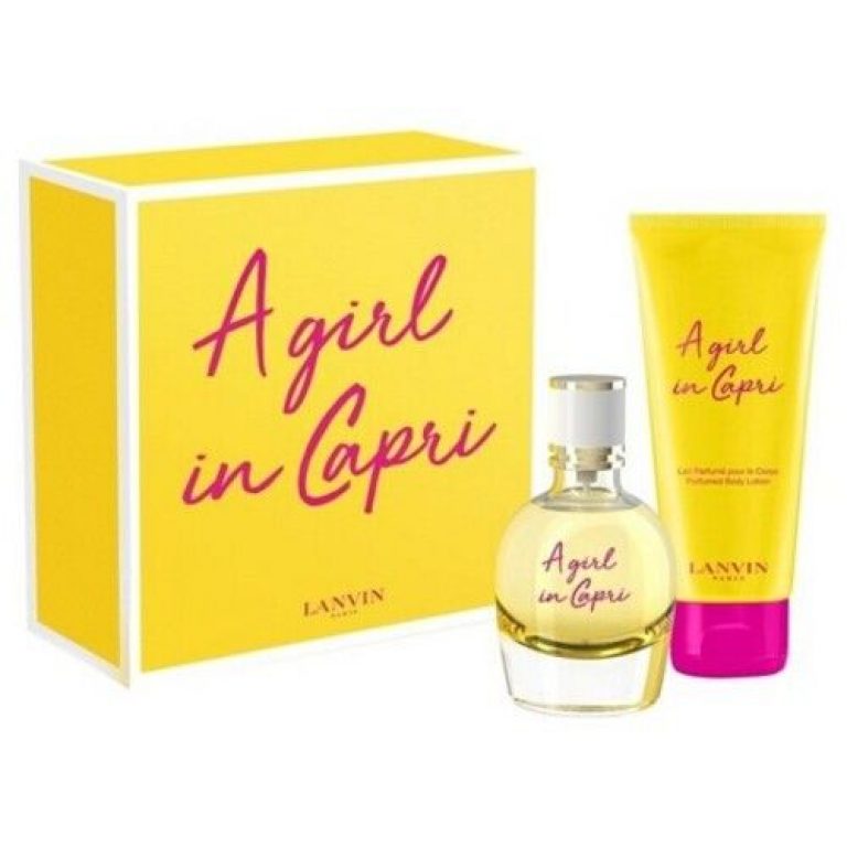 Lanvin’s new A Girl in Capri perfume finally in a box