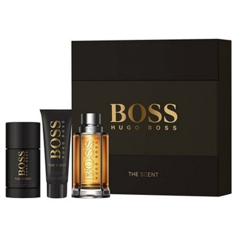 Discover the new Boss The Scent perfume set