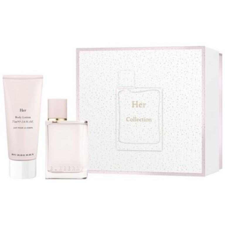 Burberry offers a box set for its new fragrance Her