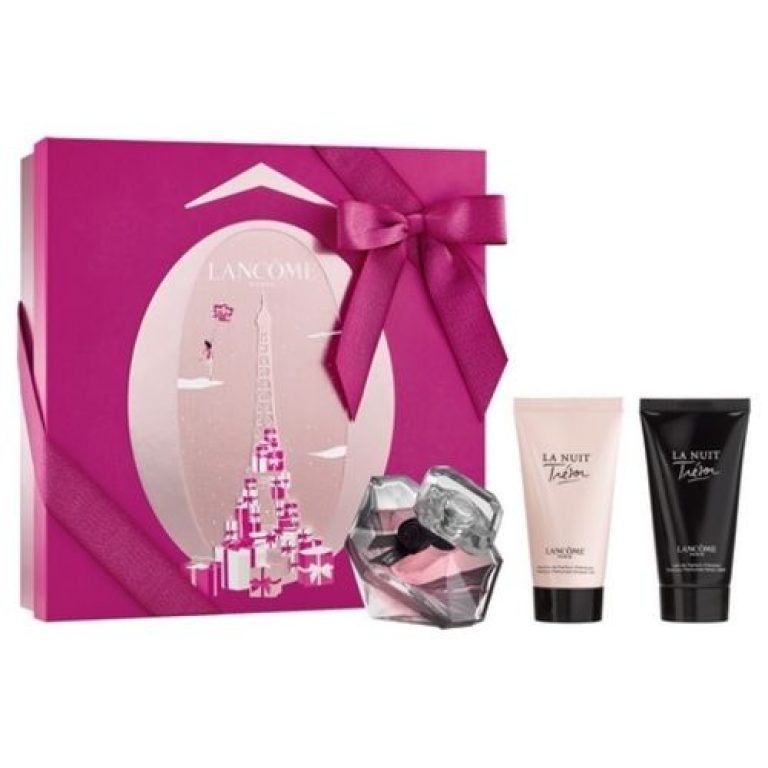 La Nuit Trésor fragrance in a scented box