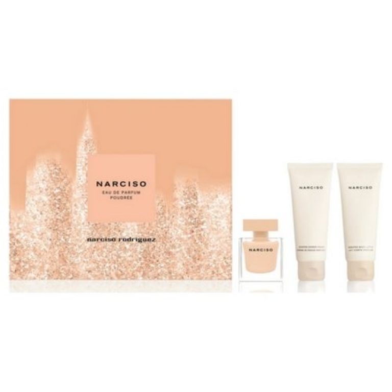 Narciso Rodriguez discloses a set for its Narciso Poudrée fragrance