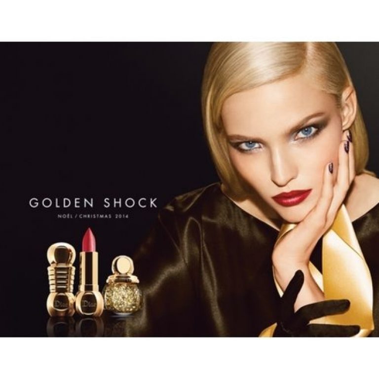 Dior – Christmas Look 2014 Golden Shock
