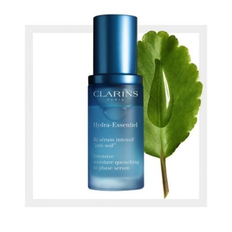 Hydra Essentiel by Clarins, the treatment for thirsty skin