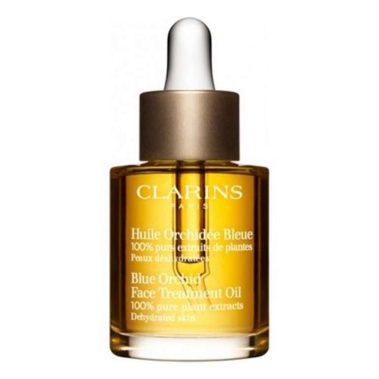 Clarins Blue Orchid Rebalancing Oil, for more hydrated skin