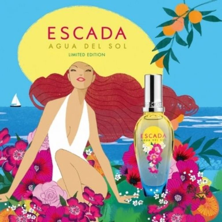 Agua Del Sol, Escada’s summer fragrance for summer 2016
