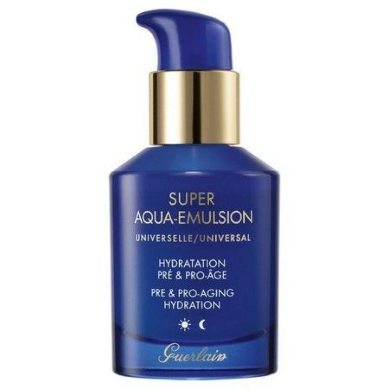A moisturizing and unisex formula signed Guerlain: Super Aqua Emulsion Universelle